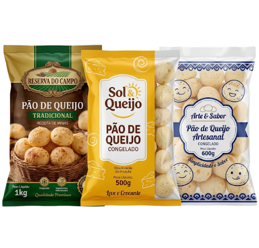 Embalagem Para Pão de Queijo