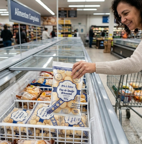 Embalagem Para Pão de Queijo